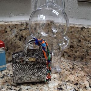 Labubu Snakeskin Pattern Mini Bag